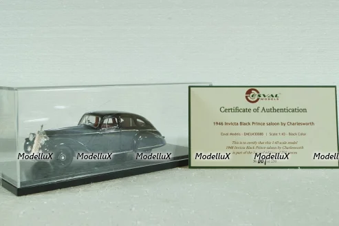 Invicta Black Prince saloon by Charlesworth1946, EMEU43008B,  ESVAL Model 1:43