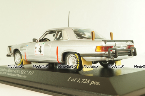 Mercrdes-Benz 450 SLC 5.0 #4 Rally Banduma 1979, Wakdegaard/Thorszelius, 430793994, Minichamps 1:43