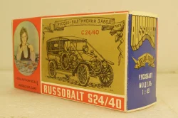 Руссо-Балт С24-40, А22, синий,Тантал/Радон 1:43