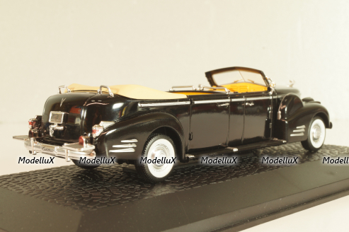 Cadillac V-16 Series 90 "Queen Mary" Harry Truman 1938, black, 2696612, Presidential Cars #12, Atlas 1:43