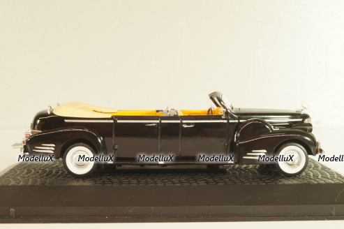 Cadillac V-16 Series 90 "Queen Mary" Harry Truman 1938, black, 2696612, Presidential Cars #12, Atlas 1:43