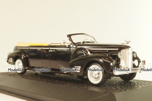 Cadillac V-16 Series 90 "Queen Mary" Harry Truman 1938, black, 2696612, Presidential Cars #12, Atlas 1:43
