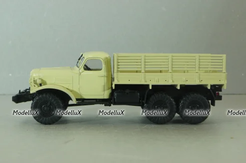 Зил-157К бортовой, бежевый, Автоистория 1:43