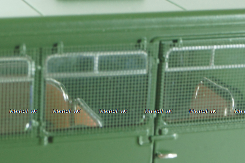 SHL-740 польский спецавтомобиль для транспортировки нарядов милиции на шасси Зил-130 1982, зеленый, TruckTyr/Dip 1:43