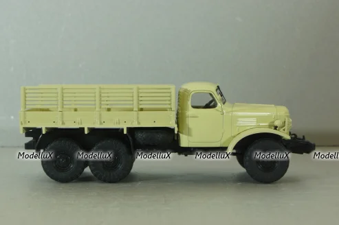 Зил-157К бортовой, бежевый, Автоистория 1:43