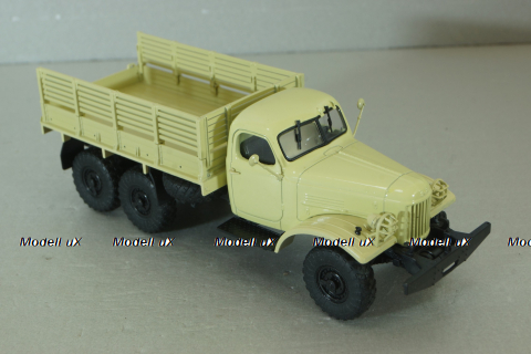Зил-157К бортовой, бежевый, Автоистория 1:43