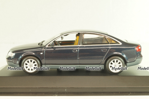 Audi A6 (C5) 1997, blue metallic, 430017100, Minichamps 1:43