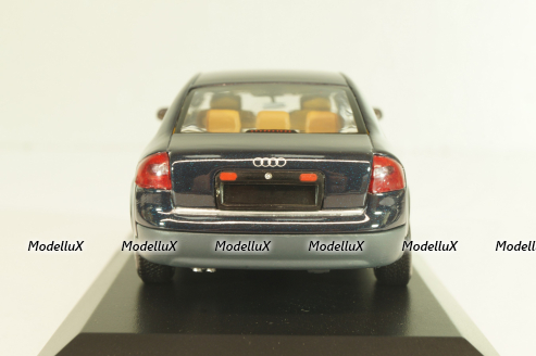 Audi A6 (C5) 1997, blue metallic, 430017100, Minichamps 1:43