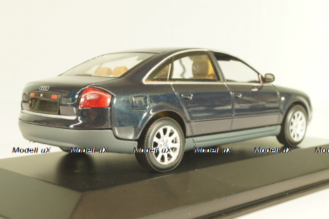 Audi A6 (C5) 1997, blue metallic, 430017100, Minichamps 1:43