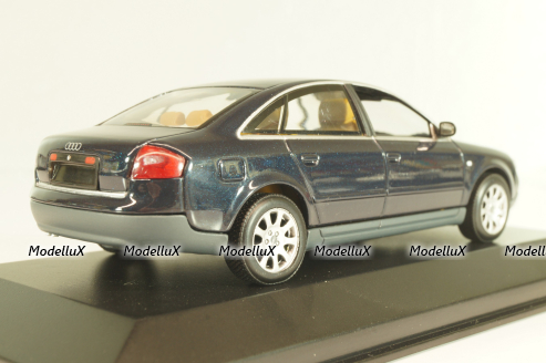 Audi A6 (C5) 1997, blue metallic, 430017100, Minichamps 1:43