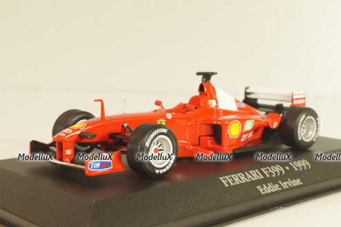 Ferrari F399 #4 E.Irvine, world champion Formula 1 1999, F1, 7174024, Ferrari F1 Collection #10, Atlas 1:43
