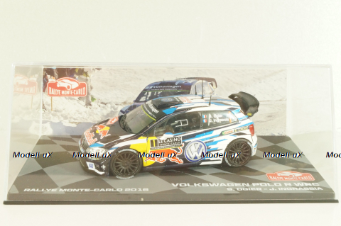 Volkswagen Polo R WRC #1 Rally Monte Carlo 2016, S.Ogier/J.Ingrassia, Altaya 1:43