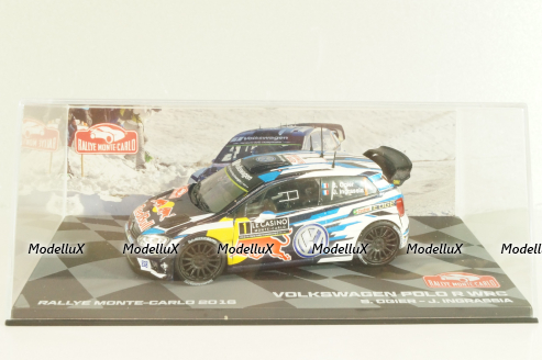 Volkswagen Polo R WRC #1 Rally Monte Carlo 2016, S.Ogier/J.Ingrassia, Altaya 1:43