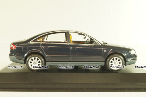 Audi A6 (C5) 1997, blue metallic, 430017100, Minichamps 1:43