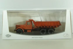 ЯАЗ-210Е Самосвал, темно-оранжевый, SSM1141, SSM 1:43