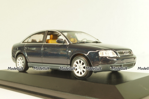 Audi A6 (C5) 1997, blue metallic, 430017100, Minichamps 1:43