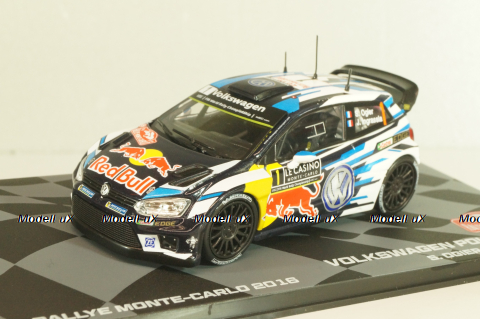 Volkswagen Polo R WRC #1 Rally Monte Carlo 2016, S.Ogier/J.Ingrassia, Altaya 1:43