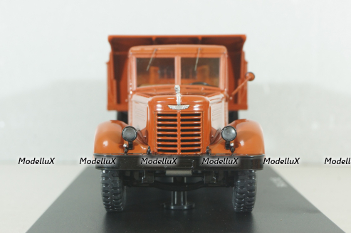 ЯАЗ-210Е Самосвал, темно-оранжевый, SSM1141, SSM 1:43
