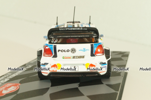 Volkswagen Polo R WRC #1 Rally Monte Carlo 2016, S.Ogier/J.Ingrassia, Altaya 1:43