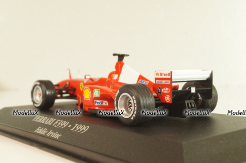 Ferrari F399 #4 E.Irvine, world champion Formula 1 1999, F1, 7174024, Ferrari F1 Collection #10, Atlas 1:43