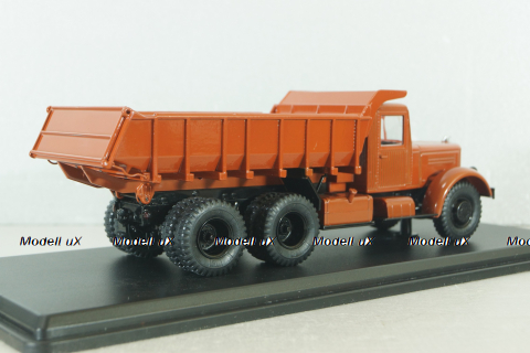 ЯАЗ-210Е Самосвал, темно-оранжевый, SSM1141, SSM 1:43