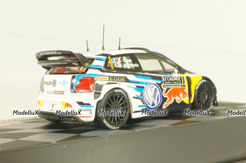 Volkswagen Polo R WRC #1 Rally Monte Carlo 2016, S.Ogier/J.Ingrassia, Altaya 1:43