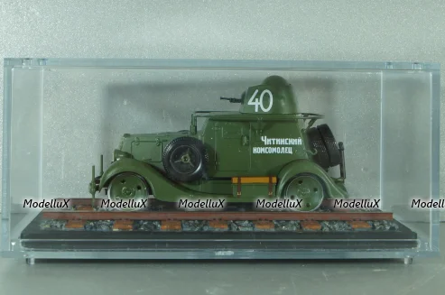 БА-20ЖД бронеавтомобиль на ж/д ходу 1939, TruckTyr 1:43