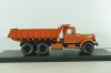 ЯАЗ-210Е Самосвал, темно-оранжевый, SSM1141, SSM 1:43