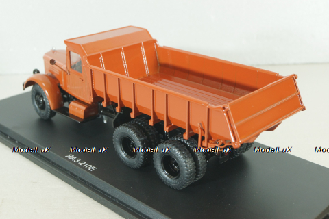 ЯАЗ-210Е Самосвал, темно-оранжевый, SSM1141, SSM 1:43
