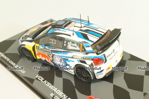 Volkswagen Polo R WRC #1 Rally Monte Carlo 2016, S.Ogier/J.Ingrassia, Altaya 1:43