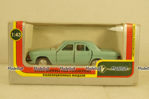 Газ-3102 Волга, бирюзовый, Агат 1:43