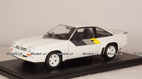 Opel Manta B 400 1981 white/grey/yellow, Hachette 1:24