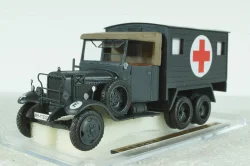 Mercedes Benz G3A Sd. Kfz. 71 Ambulance Military, German Army WWII, EMGEMB43038E, ESVAL Model 1:43