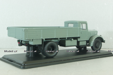 Маз-200 бортовой, серый, SSM1009, SSM 1:43
