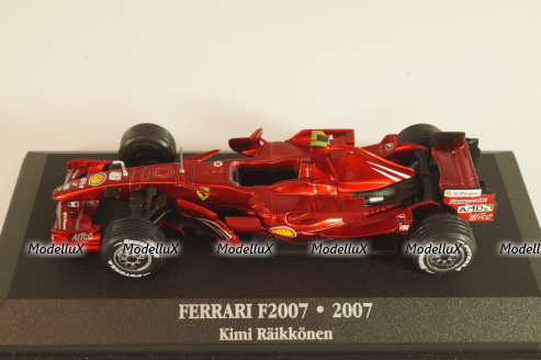 Ferrari F2007 #6 K.Raikkonen, world champion Formula 1 2007, F1, 7174010, Ferrari F1 Collection #10, Atlas 1:43