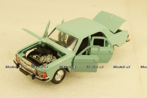 Газ-3102 Волга, бирюзовый, Агат 1:43