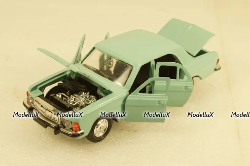 Газ-3102 Волга, бирюзовый, Агат 1:43