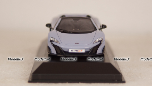 McLaren 675LT Spider 2016, grey, 537154434, Minichamps 1:43