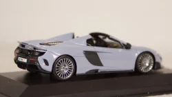 McLaren 675LT Spider 2016, grey, 537154434, Minichamps 1:43