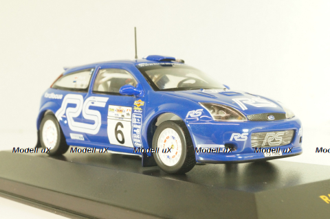 Ford Focus RS 02 #6 rally Acropolis 2002, M.Martin/M.Park, RAM089, IXO 1:43