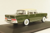 Mercedes-Benz 220SE "Fintail" (W111) 1959, dark green/beige roof, MBOMS016, Mercedes-Benz Offizielle Modell Sammlung #16, Altaya 1:43