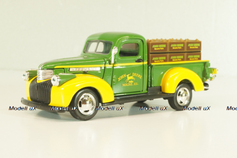 Chevrolet Pickup 1941 John Deere, green/yellow, 57153, Gearbox 1:43