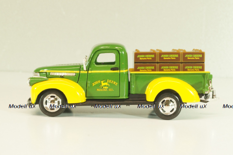 Chevrolet Pickup 1941 John Deere, green/yellow, 57153, Gearbox 1:43