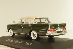 Mercedes-Benz 220SE "Fintail" (W111) 1959, dark green/beige roof, MBOMS016, Mercedes-Benz Offizielle Modell Sammlung #16, Altaya 1:43