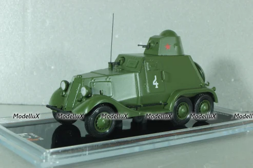 БА-21 з-х осный бронеавтомобиль 1938, TruckTyr 1:43