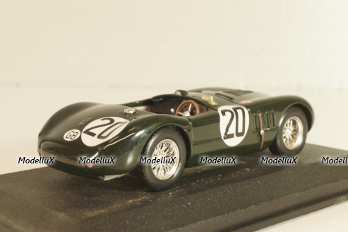 Jaguar XK-120 C #20 24H Le Mans 1951, green, Altaya 1:43