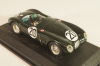 Jaguar XK-120 C #20 24H Le Mans 1951, green, Altaya 1:43