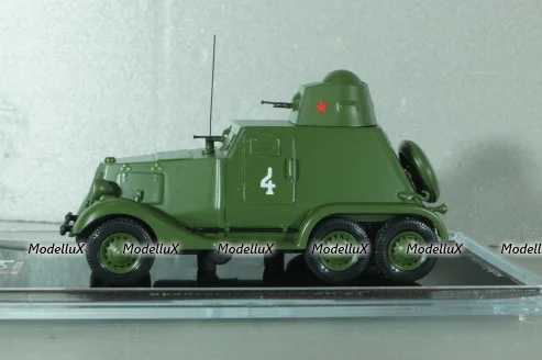 БА-21 з-х осный бронеавтомобиль 1938, TruckTyr 1:43