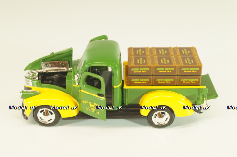 Chevrolet Pickup 1941 John Deere, green/yellow, 57153, Gearbox 1:43