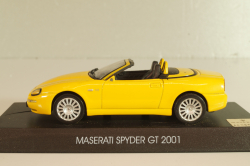 Maserati Spyder GT 2001, yellow, Deagostini 1:43